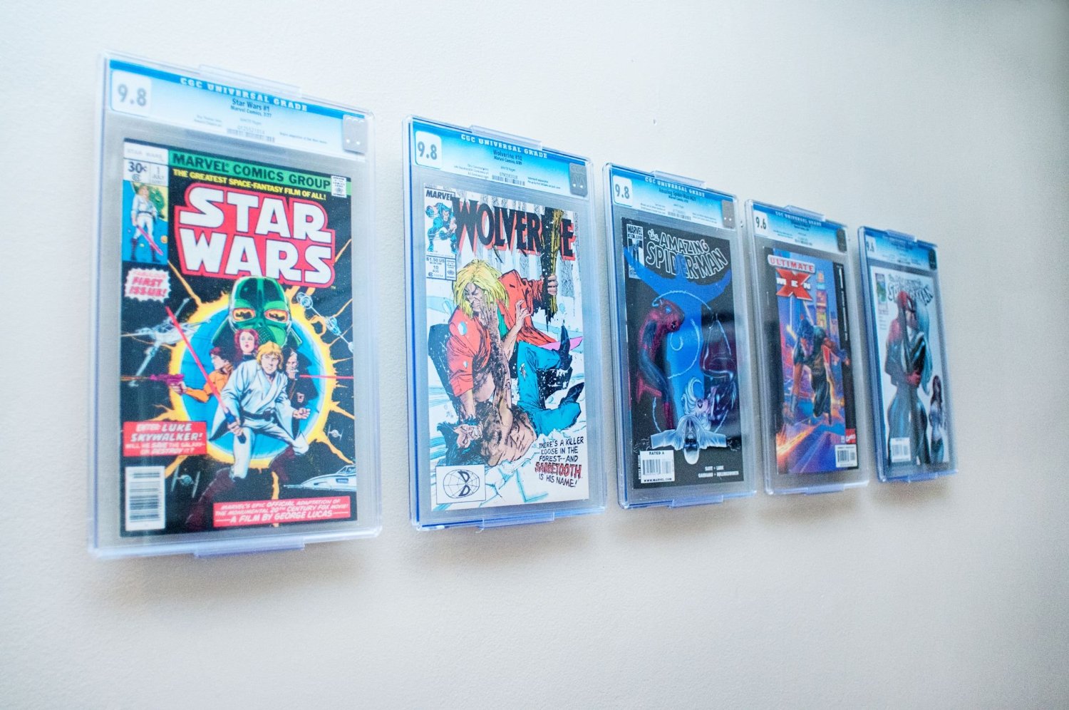 Slabbed Comic Books, cgc, cbcs, pgx